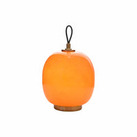 Simple Lantern Glass Table Lamp Living Room Decorative Table Lamp Bedroom Bedside Ambient Light Night Light