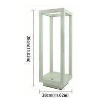 Modern European Design LED Table Lamp Waterproof Ip65 Rechargeable Rechargeable Table Lamp Decorative Lighting LED Technology