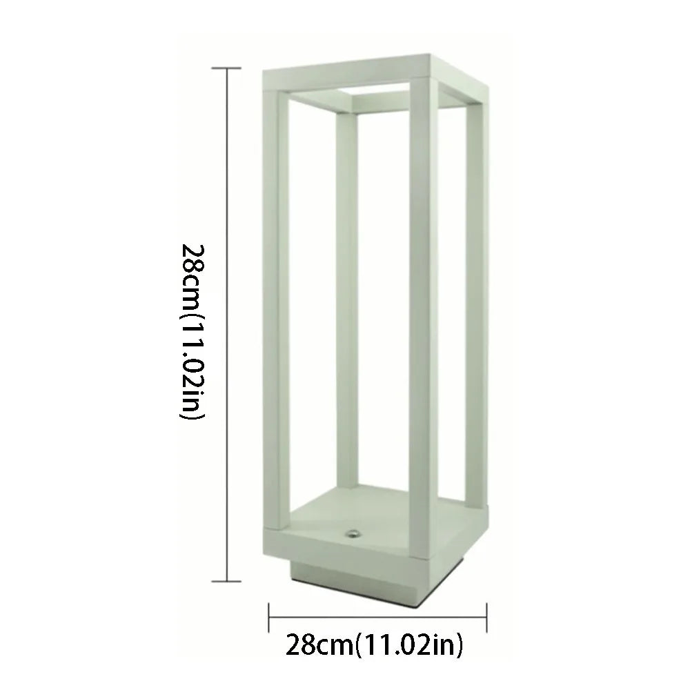 Modern European Design LED Table Lamp Waterproof Ip65 Rechargeable Rechargeable Table Lamp Decorative Lighting LED Technology