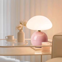 Led Table Lamp for Bedroom Lamp Bedside Table White/Pink/Red/Beige/Orange Stromatolite Moon Desk Mood Light Room Decorating Item