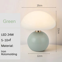 Led Table Lamp for Bedroom Lamp Bedside Table White/Pink/Red/Beige/Orange Stromatolite Moon Desk Mood Light Room Decorating Item