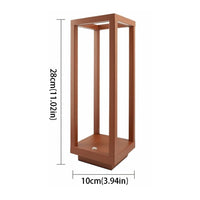 Modern European Design LED Table Lamp Waterproof Ip65 Rechargeable Rechargeable Table Lamp Decorative Lighting LED Technology