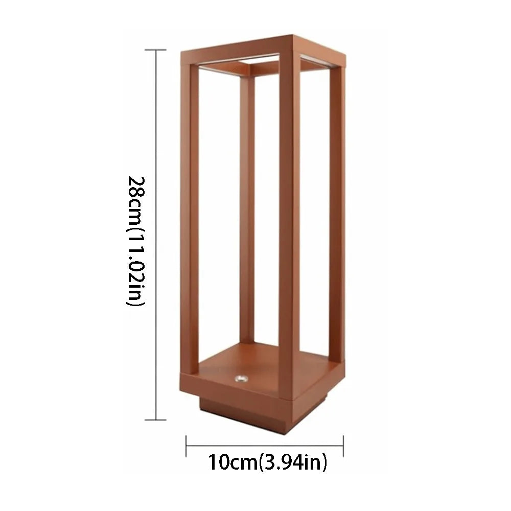 Modern European Design LED Table Lamp Waterproof Ip65 Rechargeable Rechargeable Table Lamp Decorative Lighting LED Technology