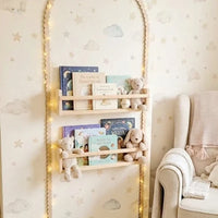 Unfinished Wooden Arch Wall Trim Plywood Narrow Arche DIY Wall Decor Boho Nursery Wall Decor