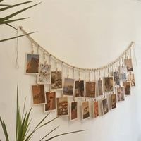 Hanging Photo Display Room Wall Decor for Bedroom Living Room Dorm Office Party Decor Teen Girl Gifts