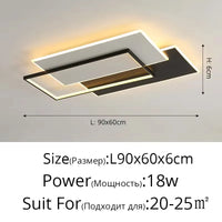 LED Home Lighting Ceiling Lamp For Living Room Bedroom Dining Room Kitchen Modern Room Decoration Hall Lighting Indoor Lighting