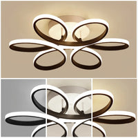 LED Ceiling Lamp Three Colors Flush Mount Lamp Modern Style Hallway Balcony Bedroom Living Room Chandelier Home Indoor Lighting