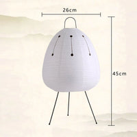LED Modern Table Lamp Minimalist Hand Cradle Xuan Paper For Living Room Study Bedroom Hotel Indoor Art Creative Decor Luminaire