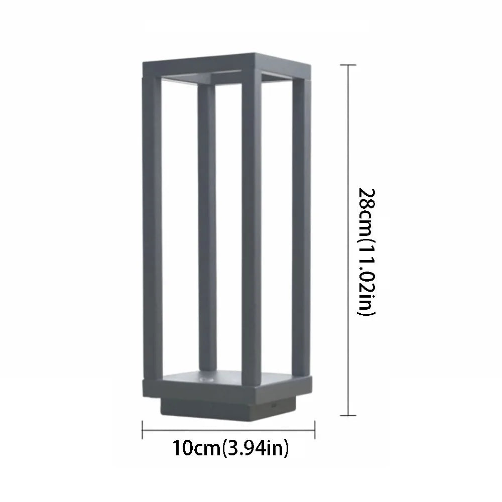 Modern European Design LED Table Lamp Waterproof Ip65 Rechargeable Rechargeable Table Lamp Decorative Lighting LED Technology