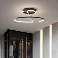 Living Room Lamp LED Chandeliers Indoor Lighting Light Fixture Kitchen Lustre Lamps White Chrome Lamp Fixture Home Decor