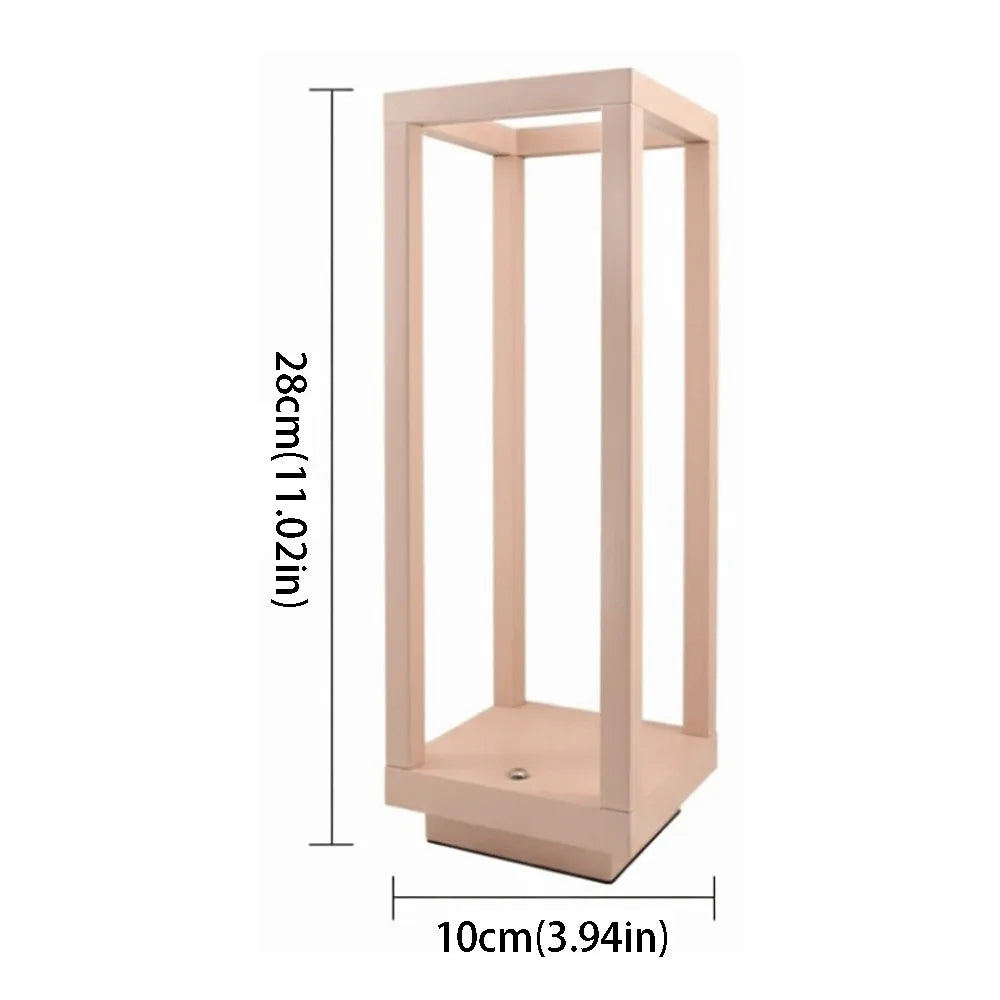 Modern European Design LED Table Lamp Waterproof Ip65 Rechargeable Rechargeable Table Lamp Decorative Lighting LED Technology