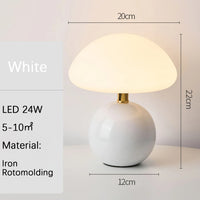 Led Table Lamp for Bedroom Lamp Bedside Table White/Pink/Red/Beige/Orange Stromatolite Moon Desk Mood Light Room Decorating Item