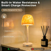 Waterproof Shower Lamp Rechargeable LED Ocean Projector Outdoor Table Lamps